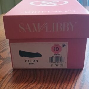 Sam & Libby Callan Black Ballet Flats
